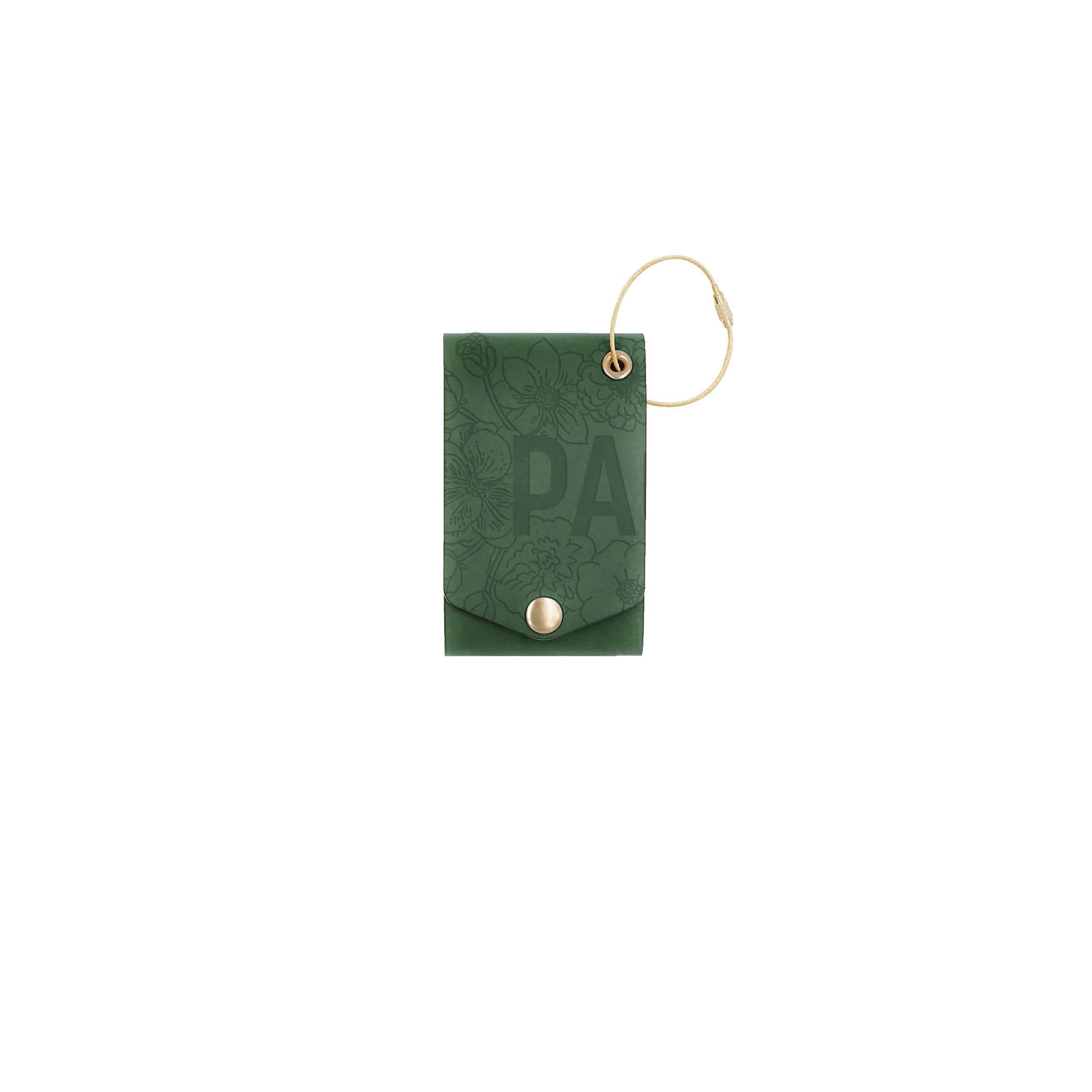 Premium Leather Luggage Tag
